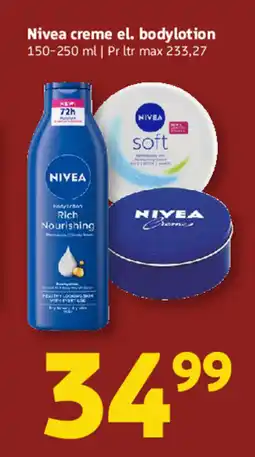Løvbjerg Nivea creme el. bodylotion tilbud