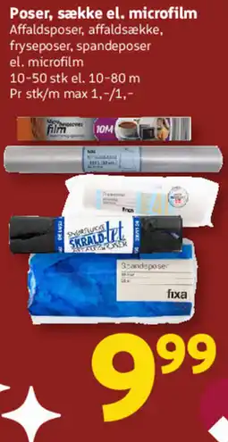 Løvbjerg Poser, sække el. microfilm tilbud