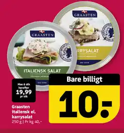 Løvbjerg Graasten italiensk el. karrysalat tilbud