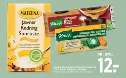 MENY KNORR Bouillon, kopsuppe, fond du chef eller maizena jævner tilbud