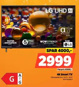 Power Lg 4k smart tv tilbud