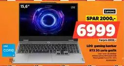 Power Lenovo LOQ gaming bærbar RTX 50 serie grafik tilbud