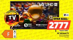 Power LG 50" 4K Smart TV tilbud