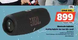 Power JBL Bluetooth-højttaler Kraftig højtaler der kan tåle vand! tilbud