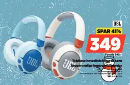 Power JBL Trådløse hovedtelefoner til børn Brugervenlige kontrommuligheder tilbud