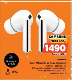 Power Buds3 Pro Galaxy Al tager din lyd til nye dimensioner tilbud