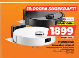 Power Roborock robotstøvsuger vælg mellem to farver! tilbud