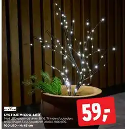 jem & fix LYSTRÆ MICRO-LED tilbud