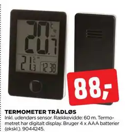 jem & fix TERMOMETER TRÅDLØS tilbud