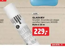 jem & fix GLASVÆV tilbud