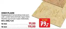 jem & fix OSB3 PLADE tilbud