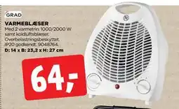 jem & fix VARMEBLÆSER tilbud