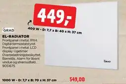 jem & fix EL-RADIATOR tilbud