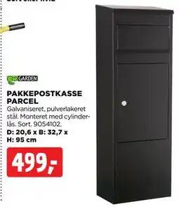 jem & fix PAKKEPOSTKASSE PARCEL tilbud