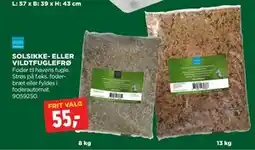 jem & fix SOLSIKKE- ELLER VILDTFUGLEFRØ tilbud