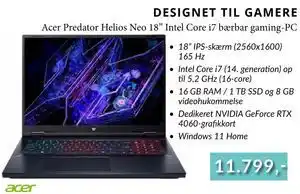 CBC 18” IPS-skærm (2560x1600) tilbud