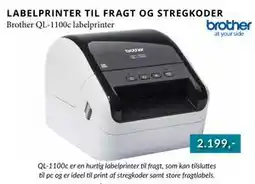 CBC Brother QL-1100c labelprinter tilbud