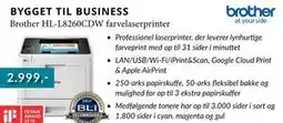 CBC Brother HL-L8260CDW farvelaserprinter tilbud