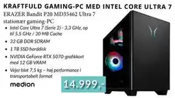 CBC ERAZER Bandit P20 MD35462 Ultra 7 stationær gaming-PC tilbud