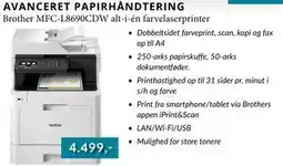 CBC Brother MFC-L8690CDW alt-i-én farvelaserprinter tilbud