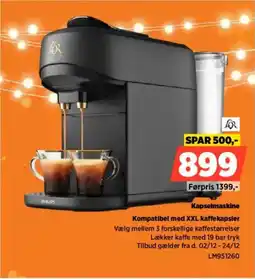 Power Kompatibel med XXL kaffekapsler tilbud