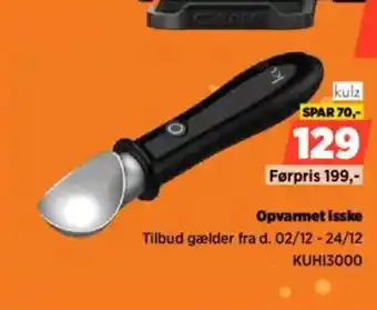 Power Opvarmet isske tilbud