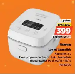 Power Riskoger Lav let basmatiris tilbud