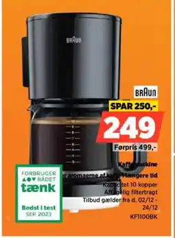 Power Kaffemaskine tilbud