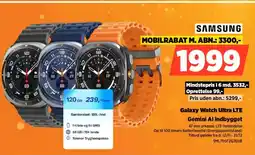 Power SAMSUNG Galaxy Watch Ultra LTE Gemini Al indbygget tilbud