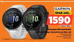 Power GARMIN Forerunner 165 smartwatch Hvert trin bringer dig tættere på dine mål tilbud