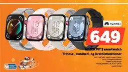 Power WATCH FIT 3 smartwatch Fitness-, sundhed- og livsstilsfunktioner tilbud