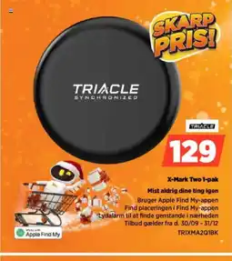 Power TRIACLE X-Mark Two 1-pak Mist aldrig dine ting igen tilbud
