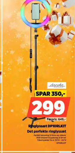 Power Dacota ringlyssæt dp10rlkit det perfekte ringlyssæt tilbud