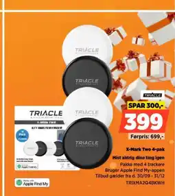 Power X-Mark Two 4-pak Mist aldrig dine ting igen tilbud