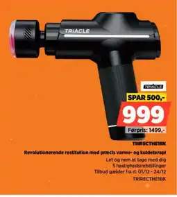 Power TRIACLE Revolutionerende restitution med præcis varme- og kuldeterapi tilbud