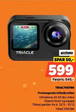 Power TRIACLE TRIAC7007BK Fremragende billedkvalitet tilbud