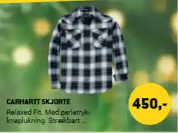 XL-BYG Carhartt skjorte tilbud