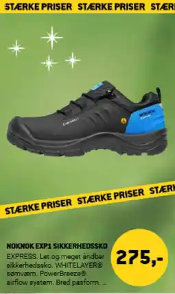 XL-BYG Noknok exp1 sikkerhedssko tilbud