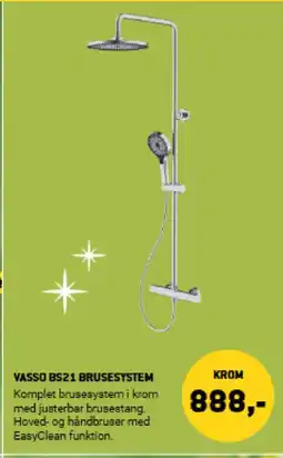 XL-BYG Vasso bs21 brusesystem tilbud