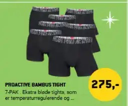 XL-BYG Proactive bambus tight tilbud
