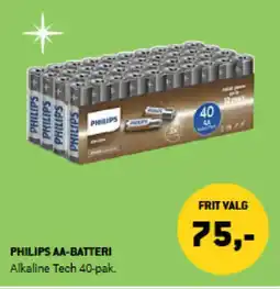 XL-BYG Philips aa-batteri tilbud