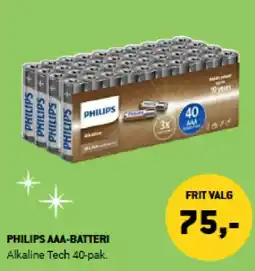 XL-BYG Philips aaa-batteri tilbud