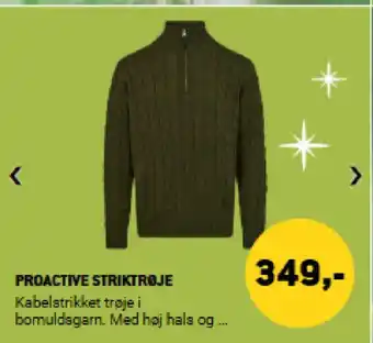 XL-BYG Proactive striktrøje tilbud
