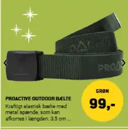 XL-BYG Proactive outdoor bælte tilbud