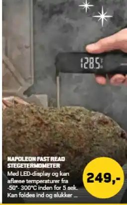 XL-BYG Napoleon fast read stegetermometer tilbud