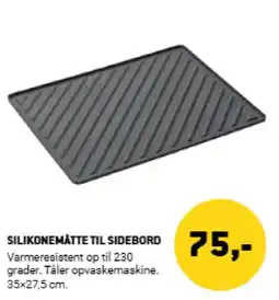 XL-BYG Silikonemåtte til sidebord tilbud