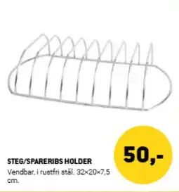 XL-BYG Steg/spareribs holder tilbud