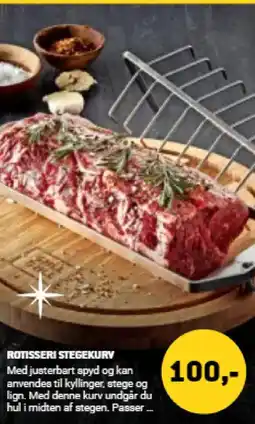 XL-BYG Rotisseri stegekury tilbud