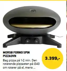 XL-BYG Morso forno spin pizzaovn tilbud