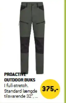 XL-BYG Proactive outdoor buks tilbud